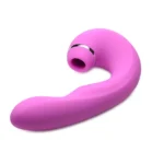 Tapping G-Spot Silicone Vibrator with Suction